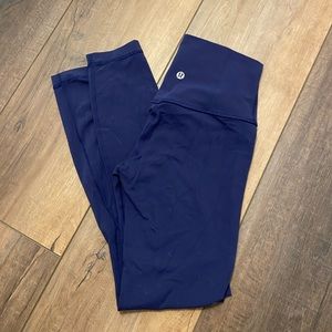 Lululemon navy align leggings 25”